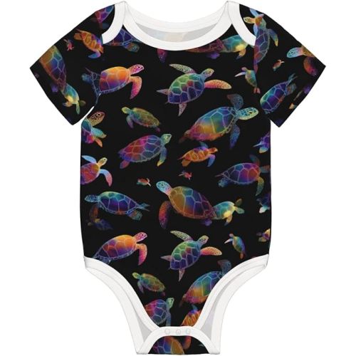 Newborn Baby Romper Clothing Cute Infant Short Sleeve Baby Climbing Clothes Outfit For Boys Girls