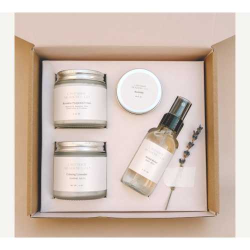 Postpartum Care Package: Organic New Mom Gift Box | Baby Shower Gift that Moms Need | Organic Ingredients for New Mom Recovery