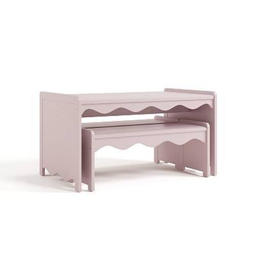 Storkcraft Casablanca Montessori 3-Piece Indoor Kids Table & Bench Set