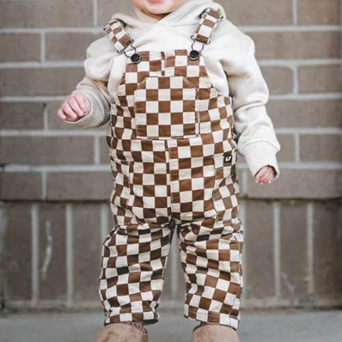 Teddy Checker Overalls