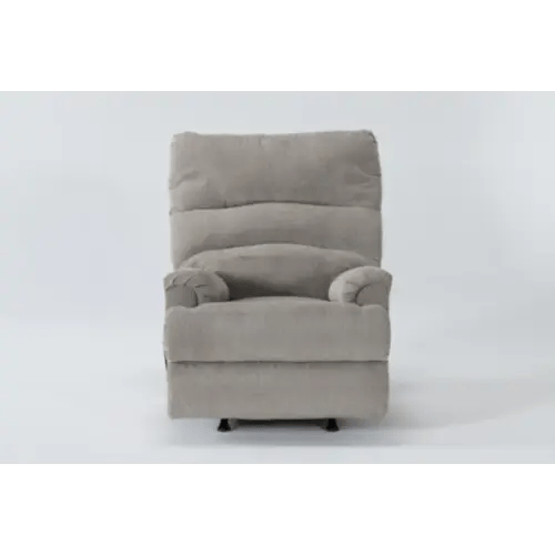 Man Fort Dusk Grey Manual Rocker Recliner