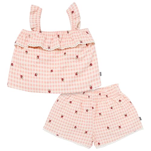 Modern Moments by Gerber Baby Girls' 2-piece Jersey Top & Short