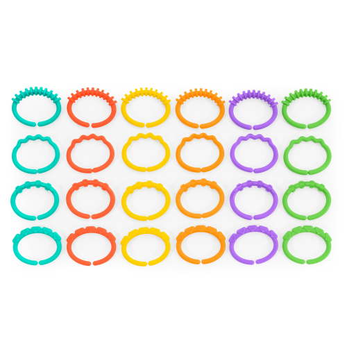 Bright Starts Lots of Links Take-Along Toys, Ages Newborn +
