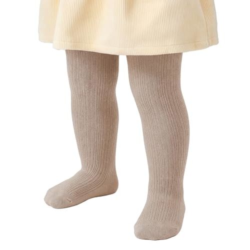 Century Star Cable Knit Tights for Baby Girls Toddler Newborn Infant Seamless Leggings Stretch Waist School Daily Wear 0-4T