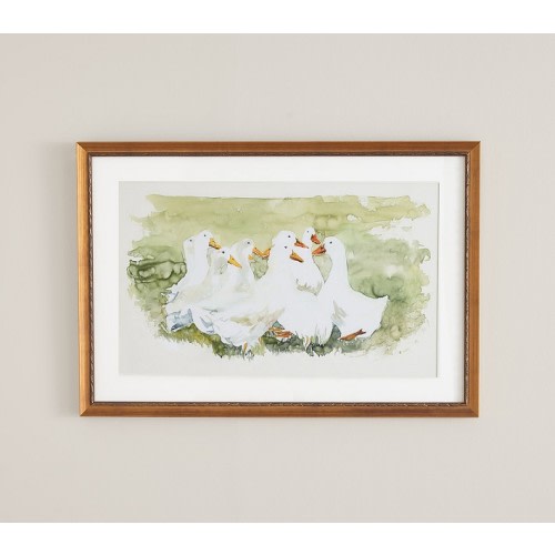 Ducks in a Row Art (22" x 32")