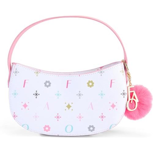 FAO Schwarz NoHo Shoulder Bag, Kids Fashion Purse & Dress-Up Accessory