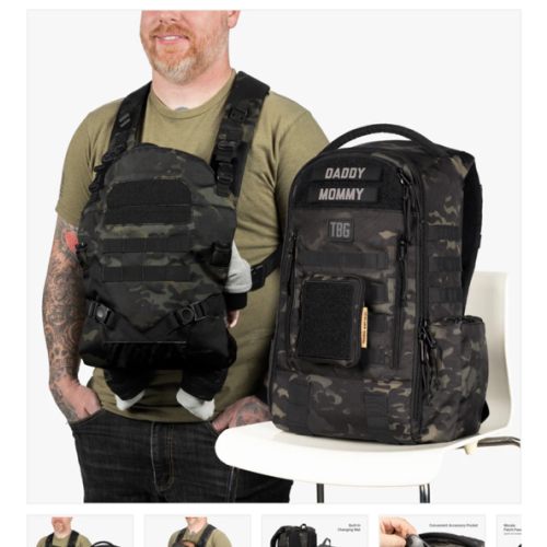 Daypack Diaper Bag & Baby Carrier Bundle - Durable, Versatile Gear – Tactical Baby Gear