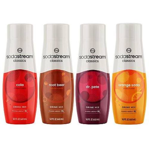 SodaStream Fountain Classics 14.8-oz. Sparkling Drink Mix - 4-pk