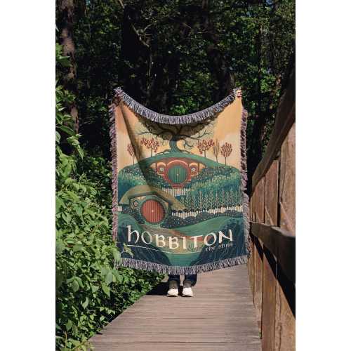 Lord Of The Rings Hobbit Throw Blanket Gift For LOTR Fans, Lord Of The Rings The Shire Blanket Gift, Lord Of The Rings Decor , LOTR Art Gift