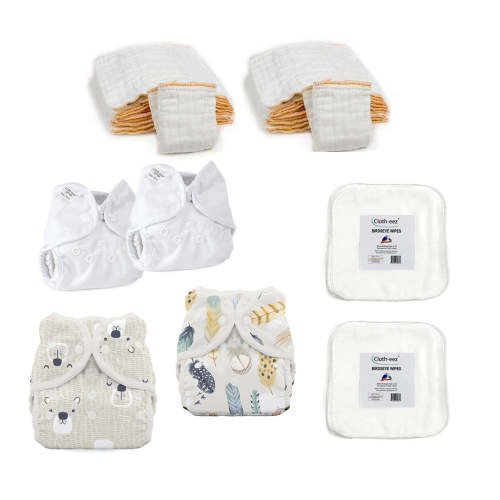 Hello Baby - Cloth Diapering Kit for newborns