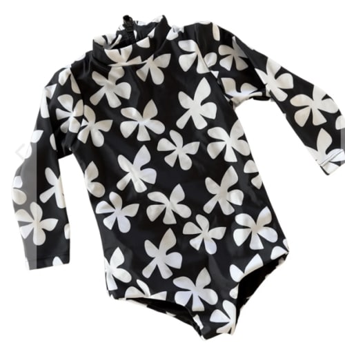 Long Sleeve Zip Up Bathing Suit