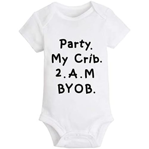 Funny Baby Bodysuit Cute Infant Boy Girl Clothes Super Soft Cotton Suit Humor Comfy One-Piece Gifts Newborn Essentials