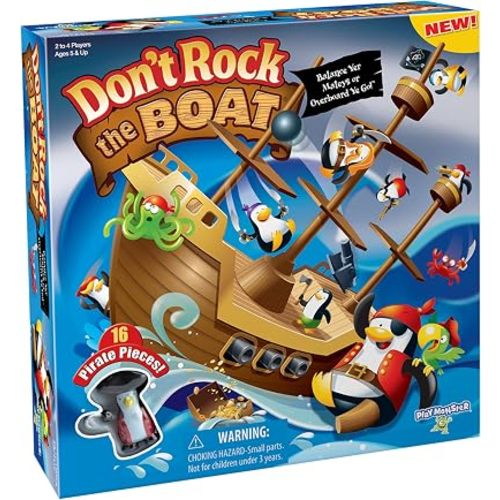 Don’t Rock the Boat Board Games for Family Night, Hand & Eye Coordination