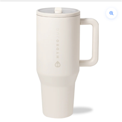HydroJug Traveler 40oz – Cream Insulated Tumbler