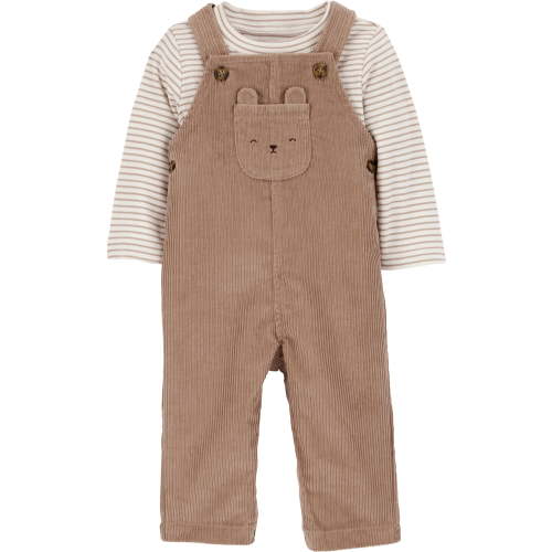 Carter's Child of Mine Baby and Toddler Boy Overalls Set, 2-Piece, Sizes 0/3-24 Months