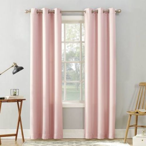Sora Casual Textured Light Filtering Grommet Top Curtain Panel - No. 918