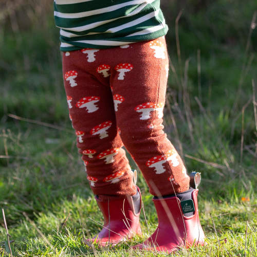 Mushroom Tie Waist Knitted Joggers – Little Green Radicals