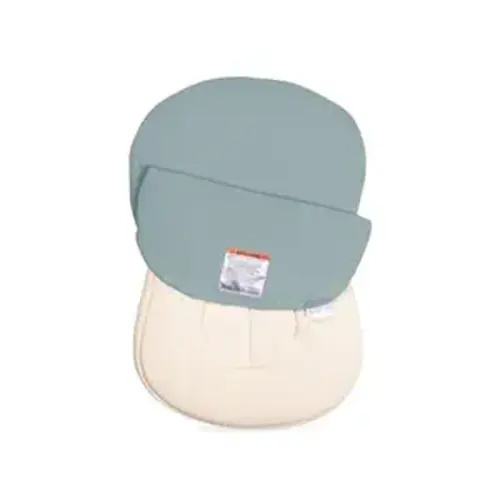 snuggle me Organic Cotton Muslin Newborn Baby Lounger Cover - Slate