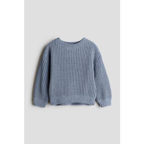 KNIT CHENILLE SWEATER