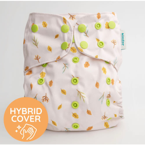 Color: Falling Leaves • Essentials Hybrid Wipeable Diaper Cover
