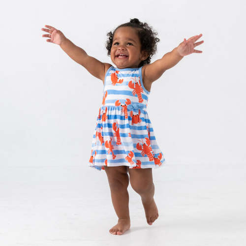 Crustacean Crew Skater Dress with Bodysuit – Little Sleepies
