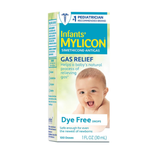 MYLICON Infants Gas Relief Drops for Infants and Babies, Dye Free Formula, 1 Fluid Ounce