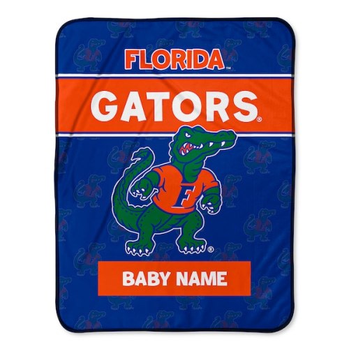 Chad & Jake Florida Gators  30" x 40" Personalized Baby Blanket