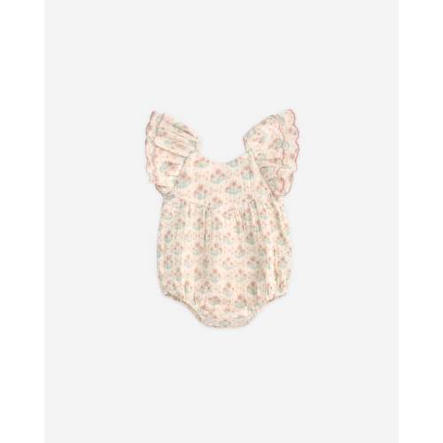 Roxy Romper Yellow Floral