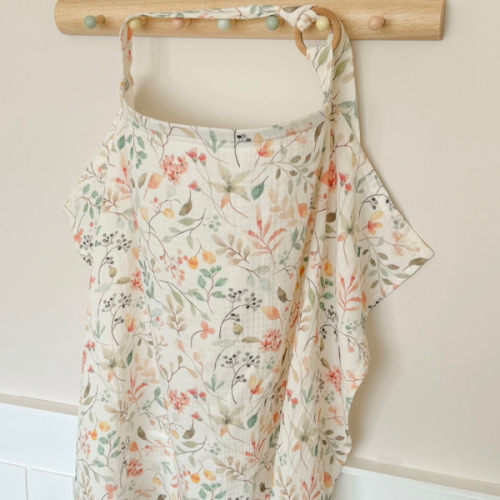 Premium Muslin Nursing Apron - High-Quality Breastfeeding Cover