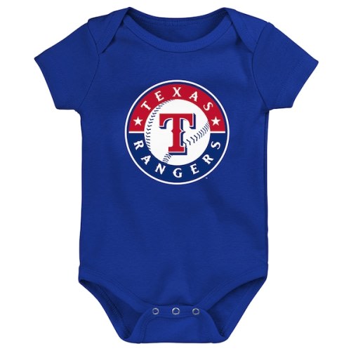 Newborn & Infant Texas Rangers Royal Primary Team Logo Bodysuit