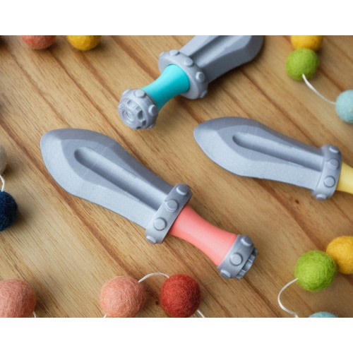 Baby's First Sword - Fun Rattle Sensory Toy for Babies and Toddlers