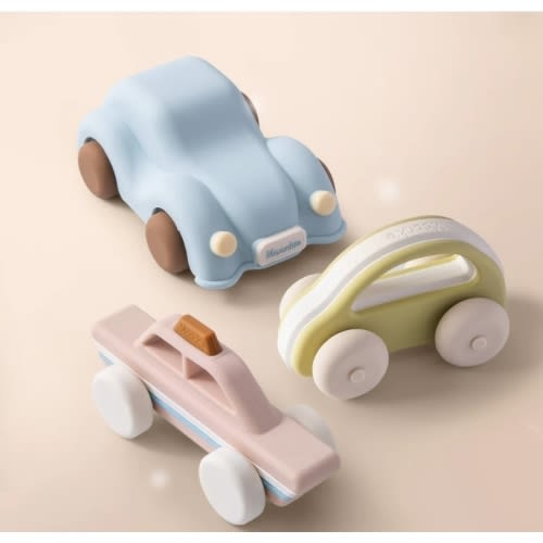 Surf & Go Silicone Mini Car Set