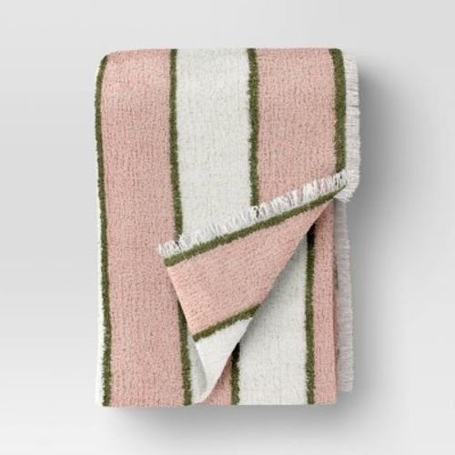 Cozy Woven Check Throw Blanket Neutral - Room Essentials™