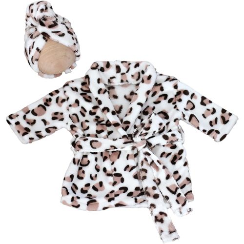 Luxurious Newborn Photography Bathrobe Softness & Baby Sleepsuit For Newborns & Infants Up To 6 Months 2pcs/3pcs Soft A