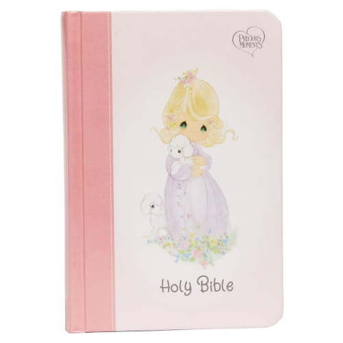 Nkjv, Precious Moments Small Hands Bible, Pink, Hardcover, Comfort Print: Holy Bible, New King James Version, (Hardcover)