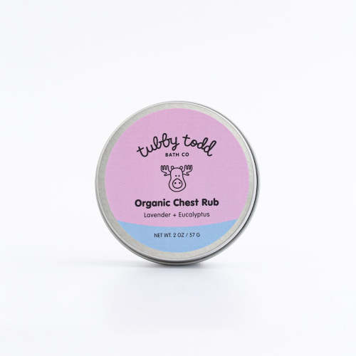 Organic Chest Rub | Tubby Todd Bath Co.