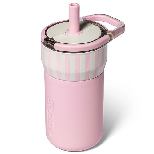 Brumate Strawberries & Cream Leap Kids Straw Tumbler, 12 oz.
