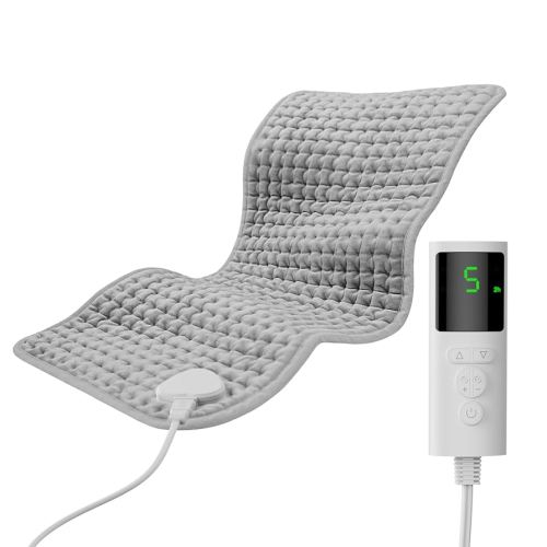 Heating Pad for Back, Neck, Shoulders & Period Cramps, 9 Heat Settings, Auto Shut-Off, Rapid Heating, 12''24'', Velvet-like Fabric, Moonlit Velvet