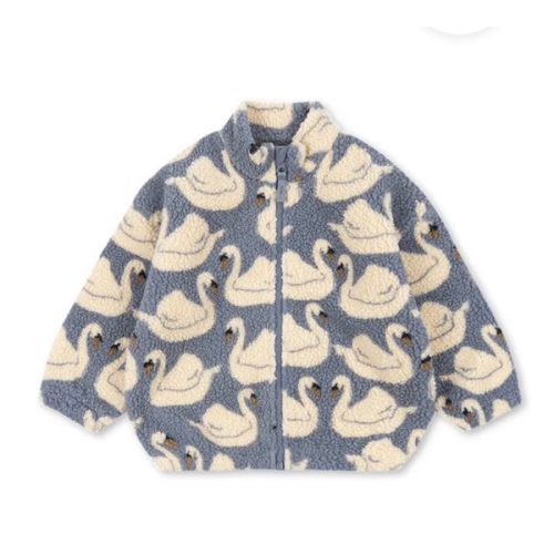 Jody Cygnes Recycled Fiber Sherpa Jacket | Lavender