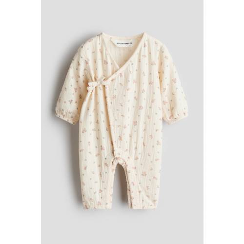 COTTON MUSLIN ROMPER SUIT