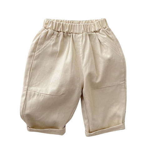 cfhntfmh Baby Boys Girls Pants Cotton Comfortable Elastic Waisted Pull on Pants Casual Loose Athletic Pants for Newborn Infant