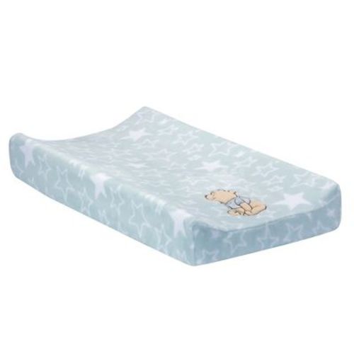 Bedtime Originals Disney Baby Starlight Pooh Blue/white Stars Changing Pad Cover