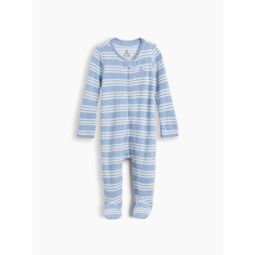 Baby Softspun Waffle Footed One-Piece