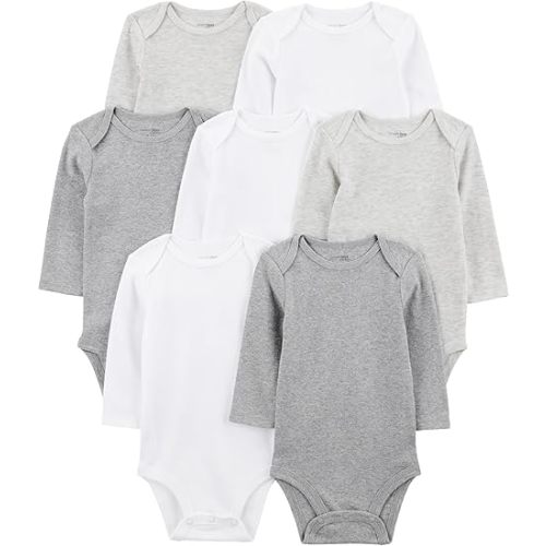 Simple Joys by Carter's Baby 7-pack Long Sleeve Bodysuit