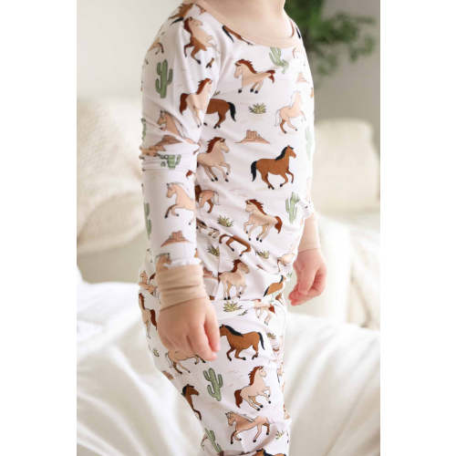 Two Piece Pajama Set | Pony Club Neutral