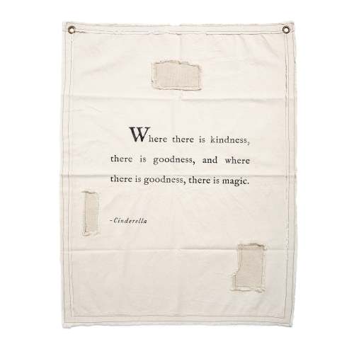Cinderella Canvas Wall Tarp - 31.5x40 – Sugarboo & Co