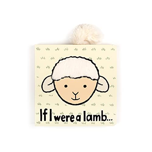 Jellycat If I were a Lamb: A Touch and Feel Board Book Children's Book - Baby Gift