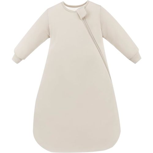 PurComfy Supersoft Baby Premium Bamboo Viscose Long-Sleeve Wearable Sleeping Bag Sack Blanket 1.0 TOG