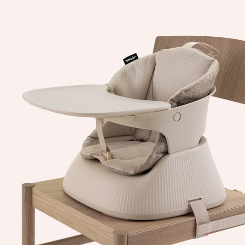 The Portable High Chair - White Sand