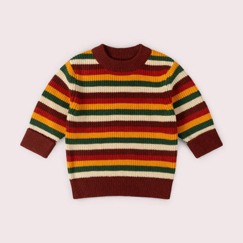 Hazel Rainbow Snuggly Knitted Jumper – Little Green Radicals